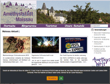 Tablet Screenshot of maissau.at